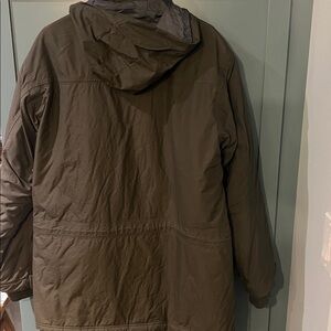 LL Bean Winter Parka Thinsulate/Polartec Loden Sz